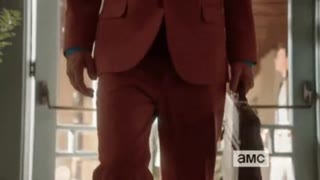 Saul Goodman walking in